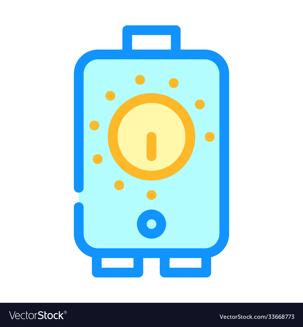 Timer irrigation system color icon