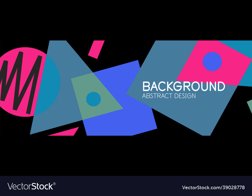 Abstract background with blocks lines geometric