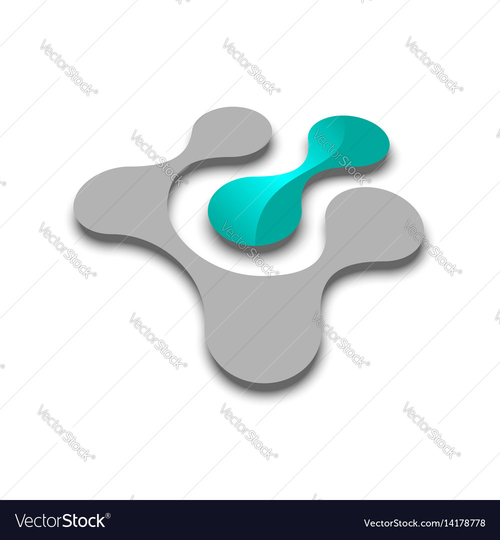 Abstract logo design element