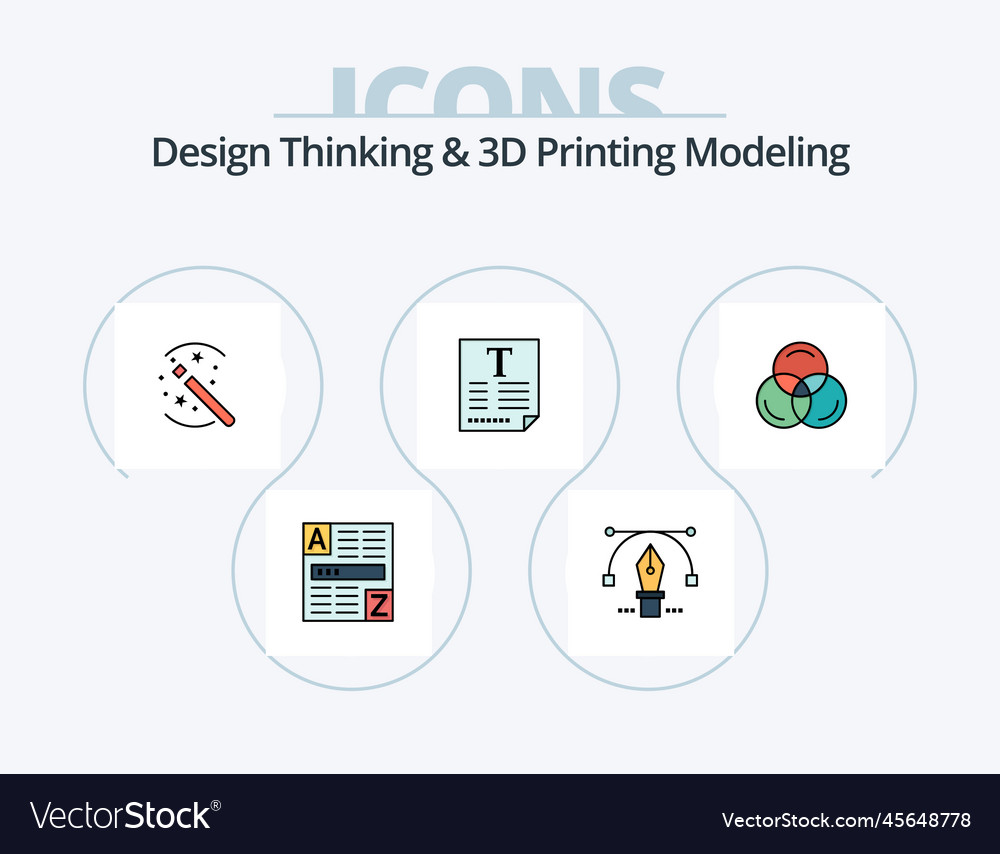 Design thinking and d printing modeling line