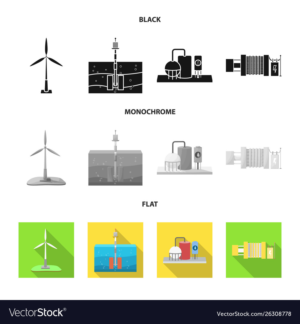 Isolated object source and environment symbol vector image Isolated object source and environment symbol