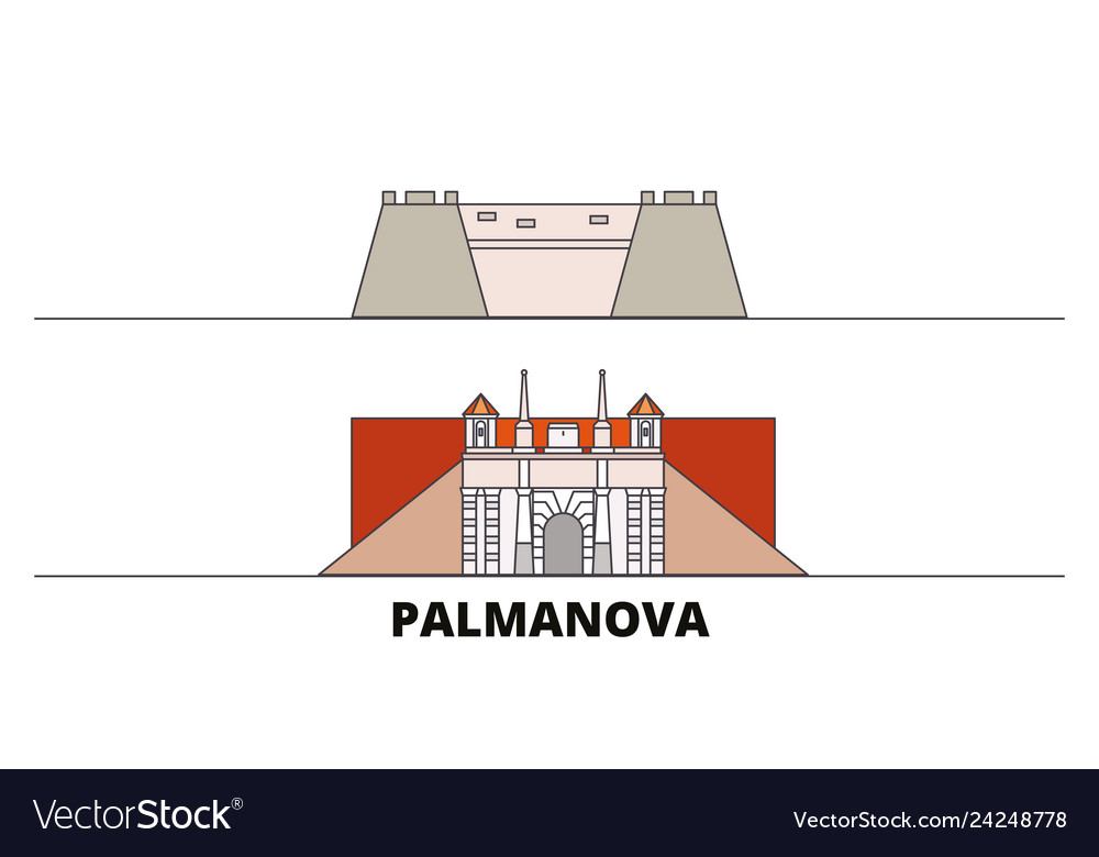 Italy palmanova flat landmarks