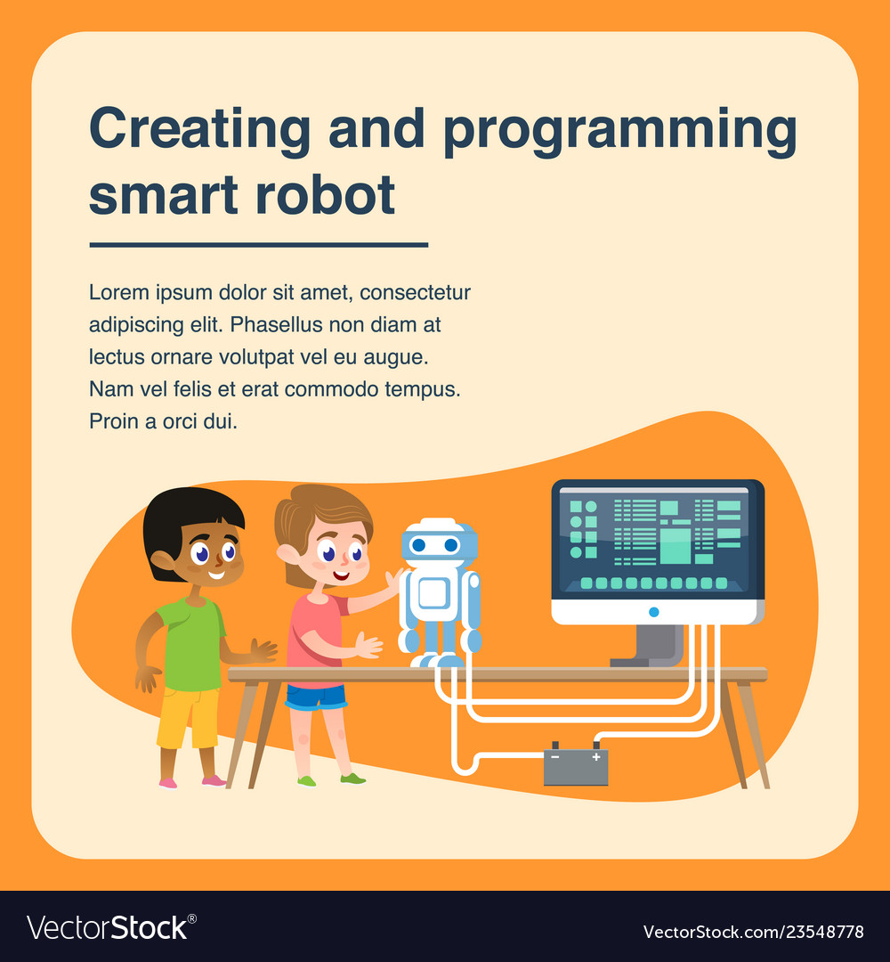 Kids Programming Smart Robots
