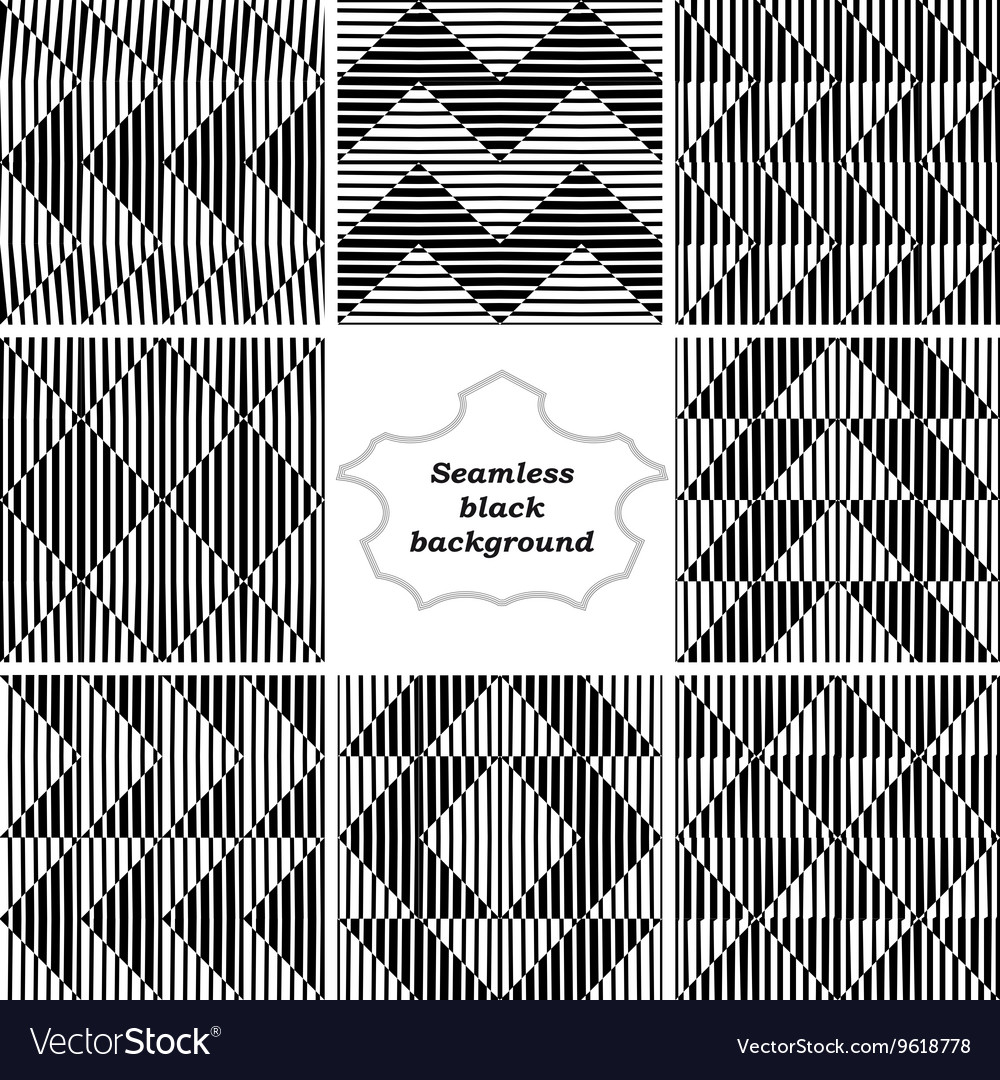 Mono Line Hintergrund mit einfachen Mustern