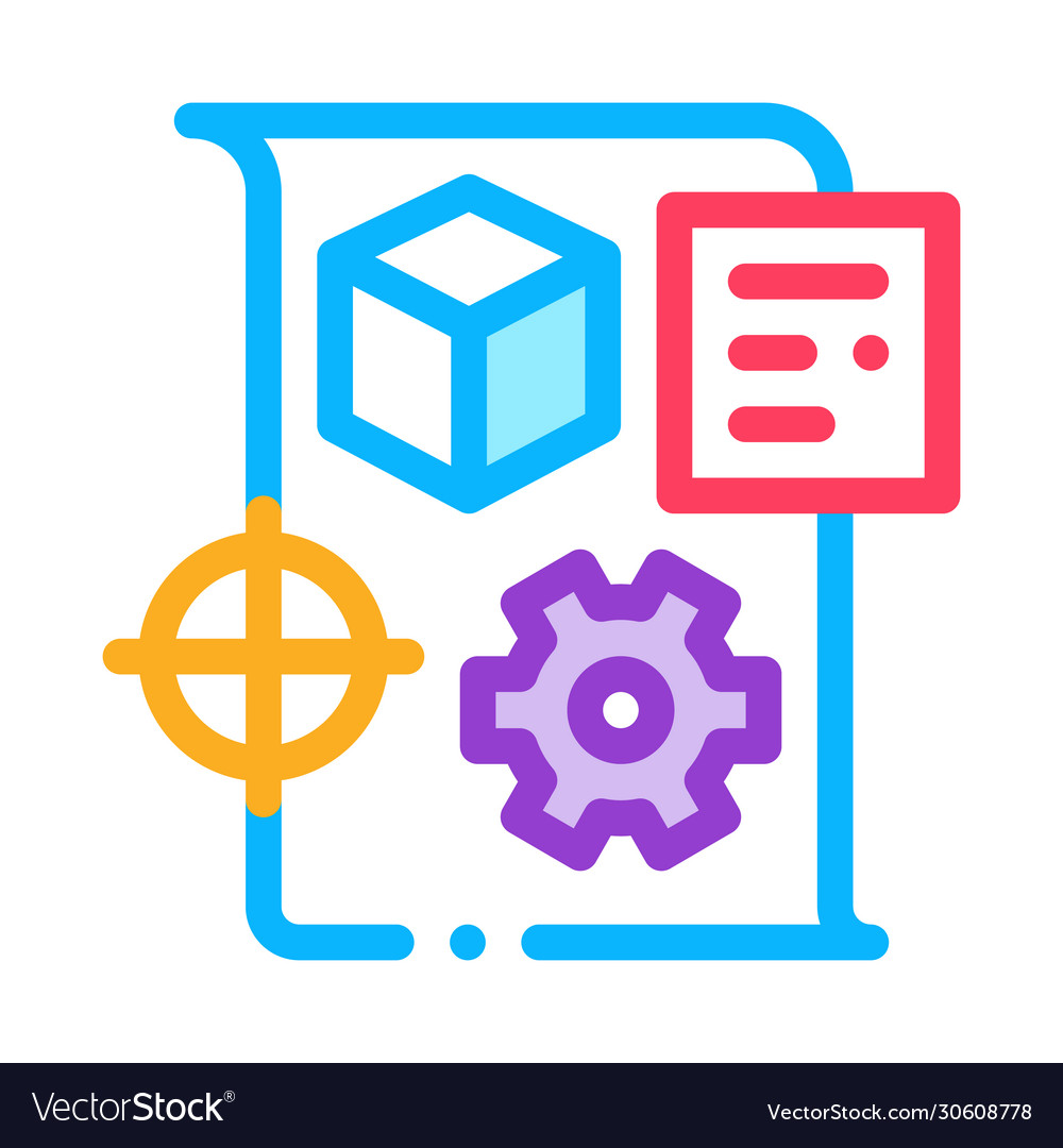 Technical dispatch icon outline Vector Image Technical dispatch icon outline
