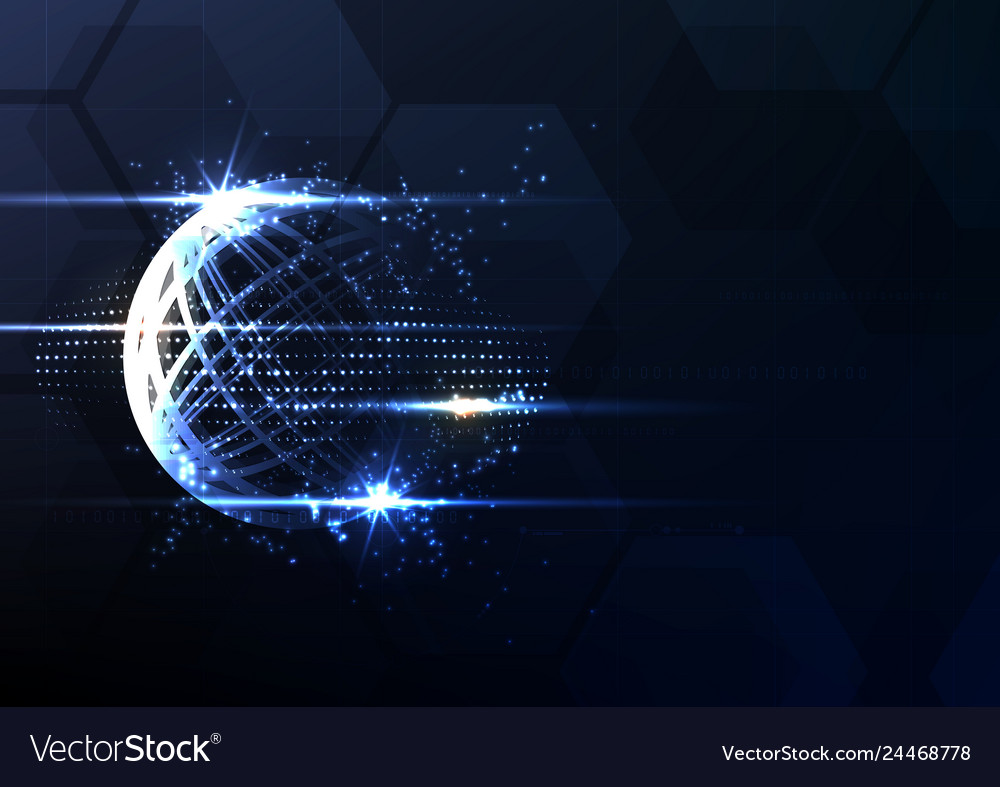 Technological globalization data abstract