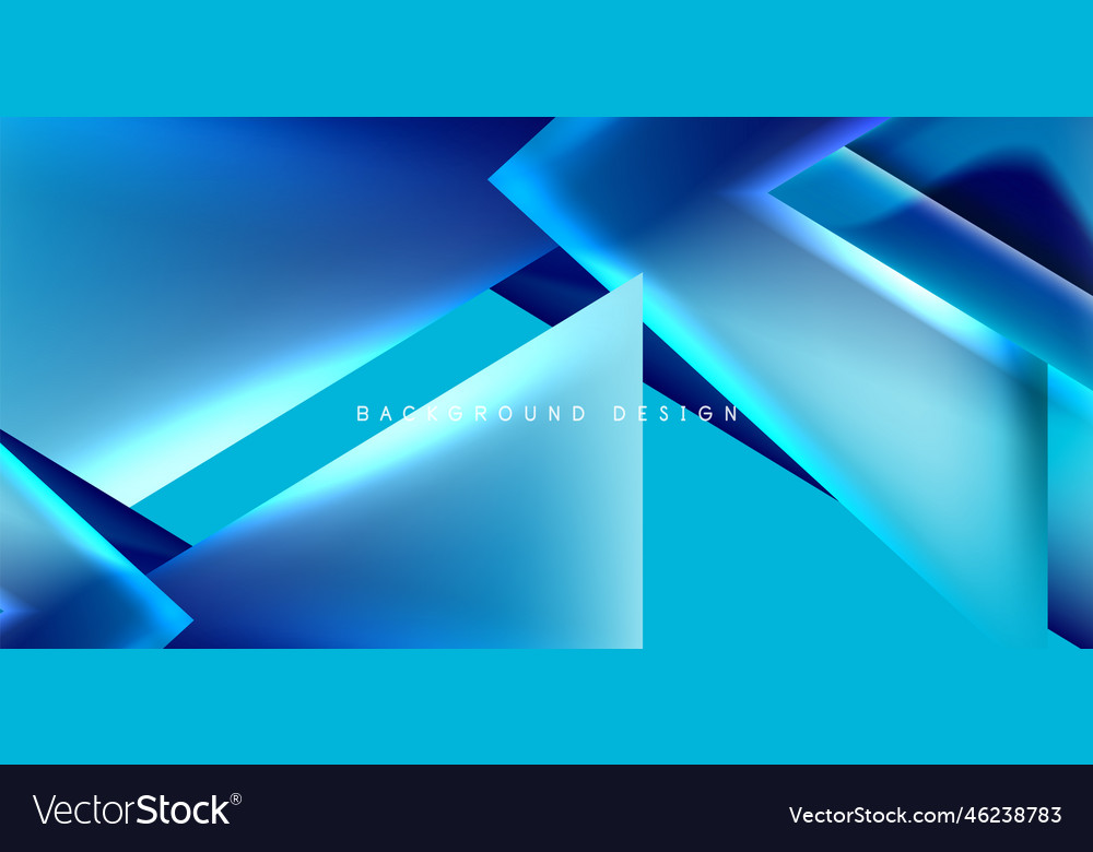 Abstract background with overlapping triangles