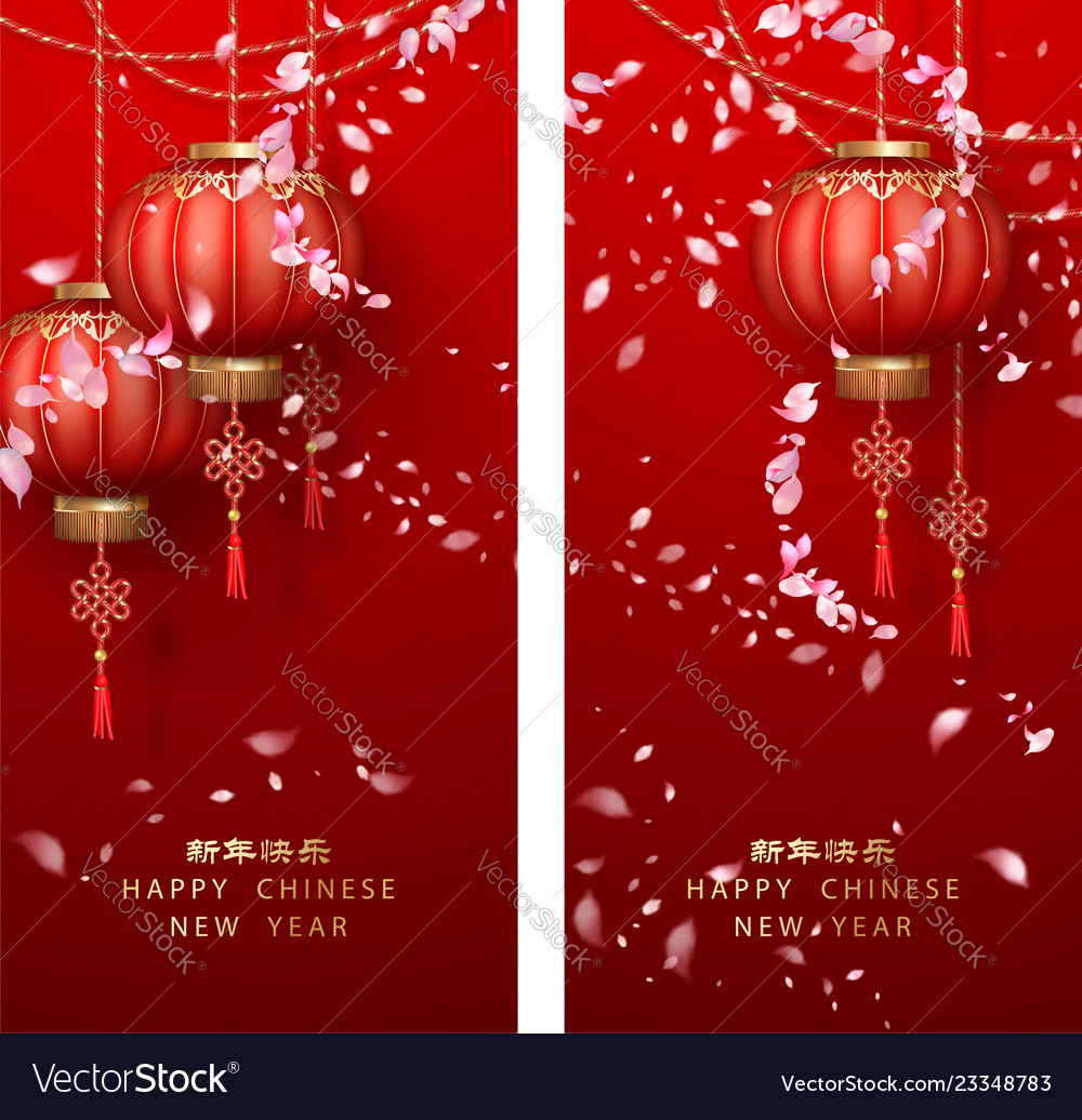 Chinese new year vector image Chinese new year