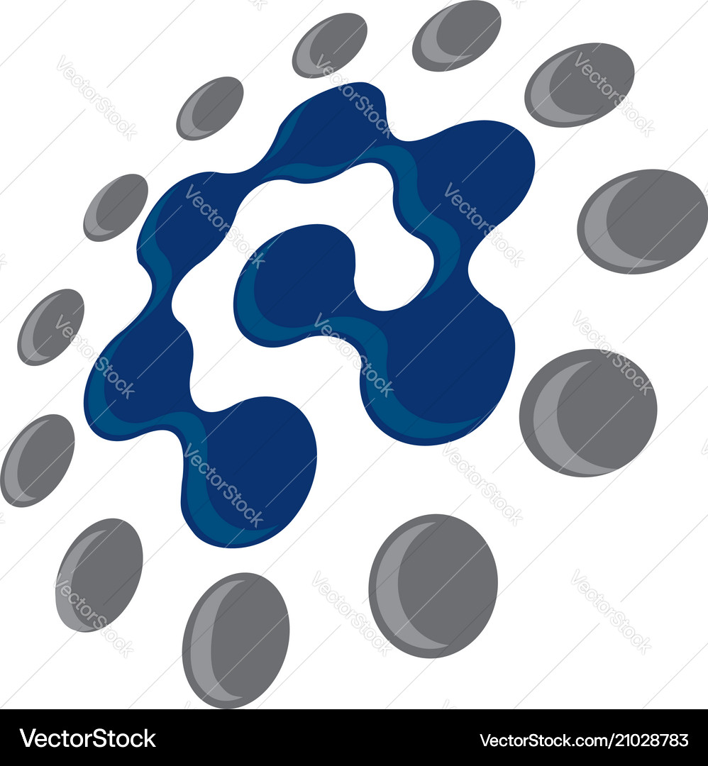 Letter c technology Royalty Free Vector Image - VectorStock
