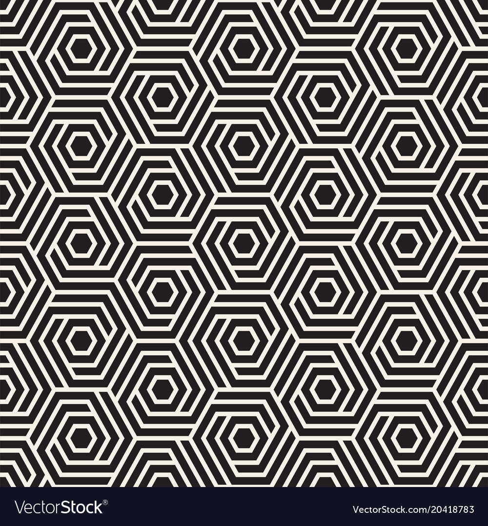 Modern Geometric Lattice Pattern