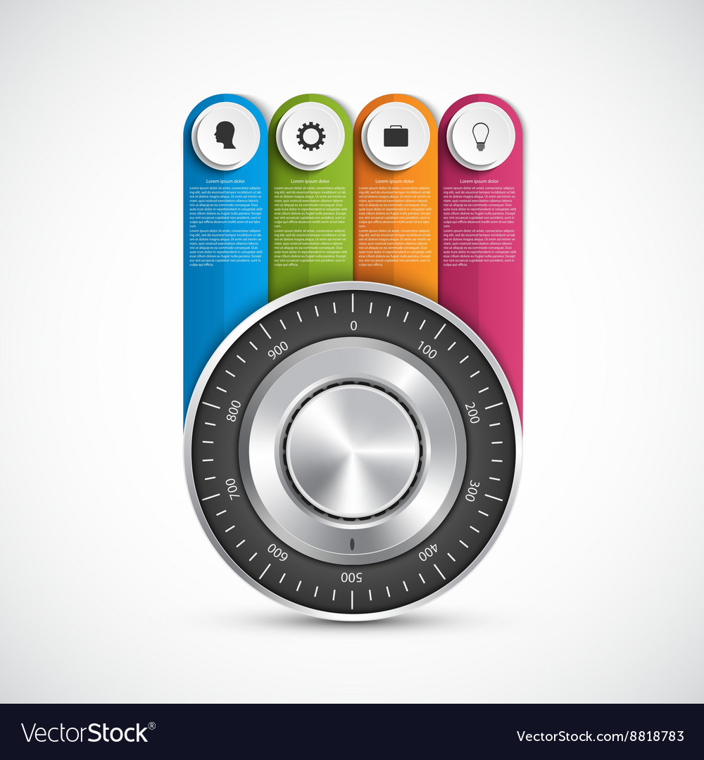 Secure Information Combination Lock