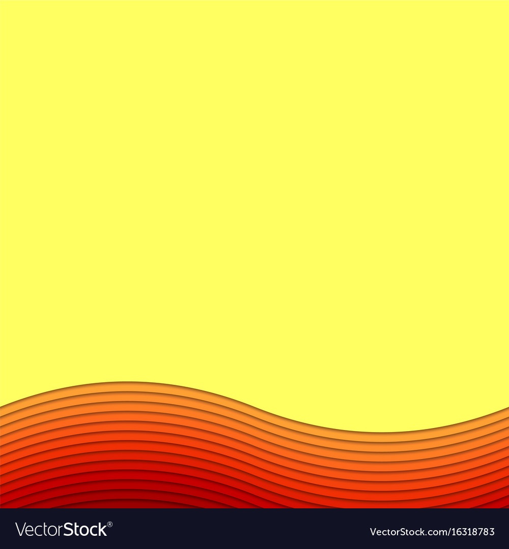 Wavy abstract background from layer stripes