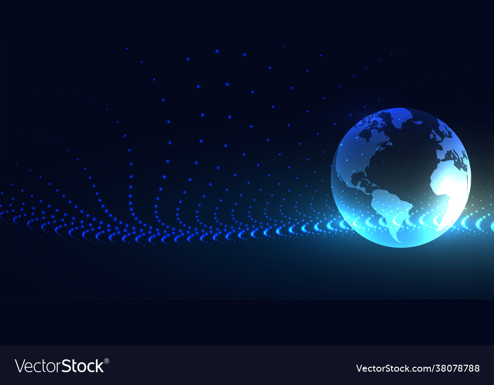 Global technology earth particle connection