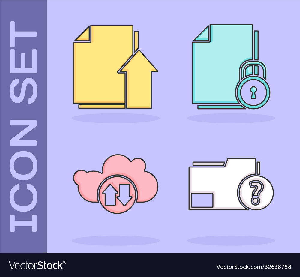 Unbekannte Dokumentordner hochladen Datei vector image Unbekannte Dokumentordner hochladen Datei