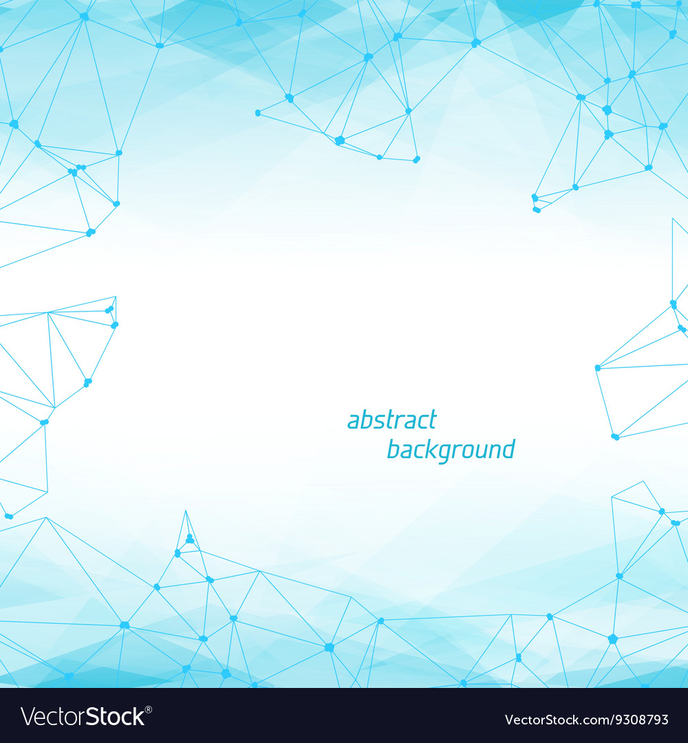 Abstract triangular background