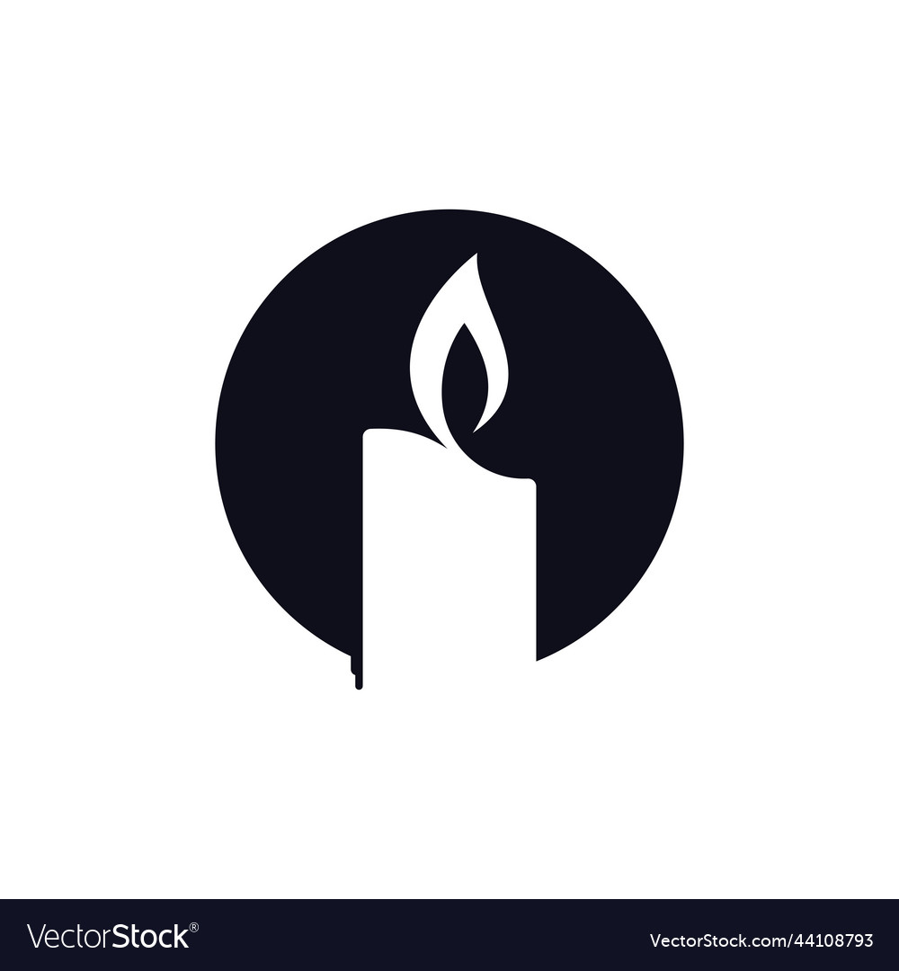 Candle icon design