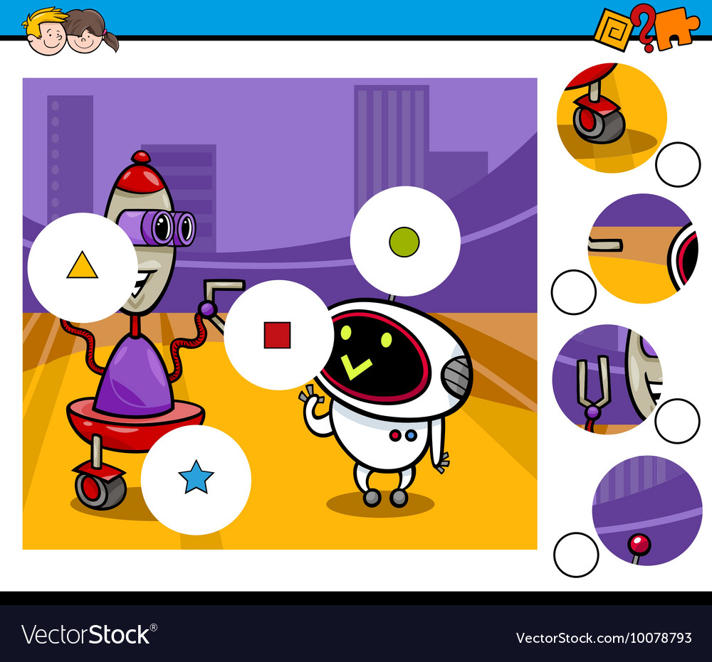 Educational activity for children Royalty Free Vector Image