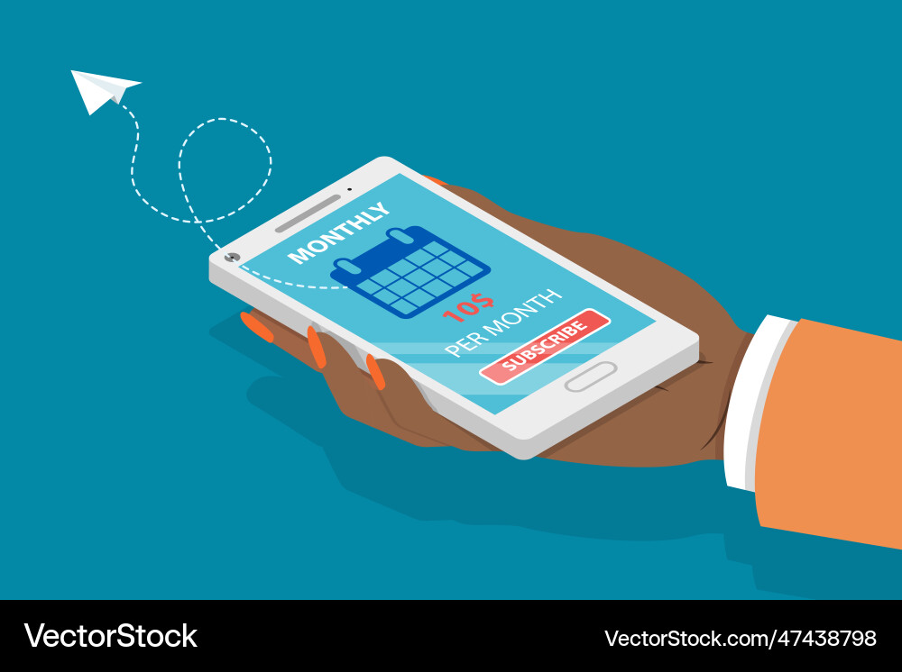3d isometric flat conceptual Royalty Free Vector Image