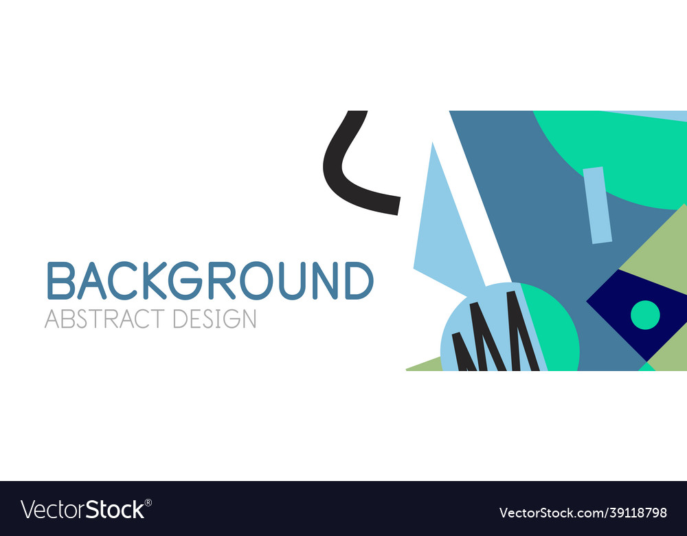 Abstract background with blocks lines geometric vector image Abstract background with blocks lines geometric