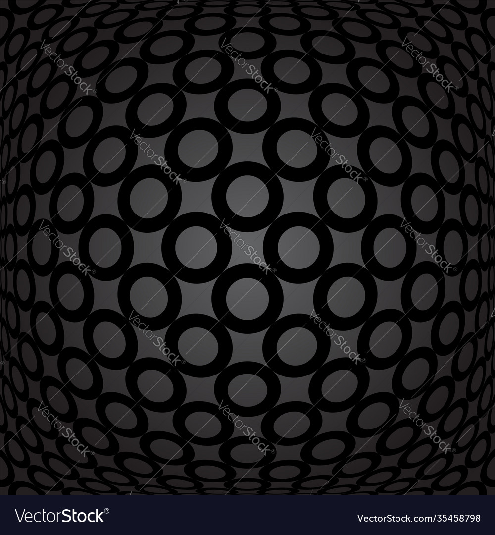 Pattern in 3d spherical shape