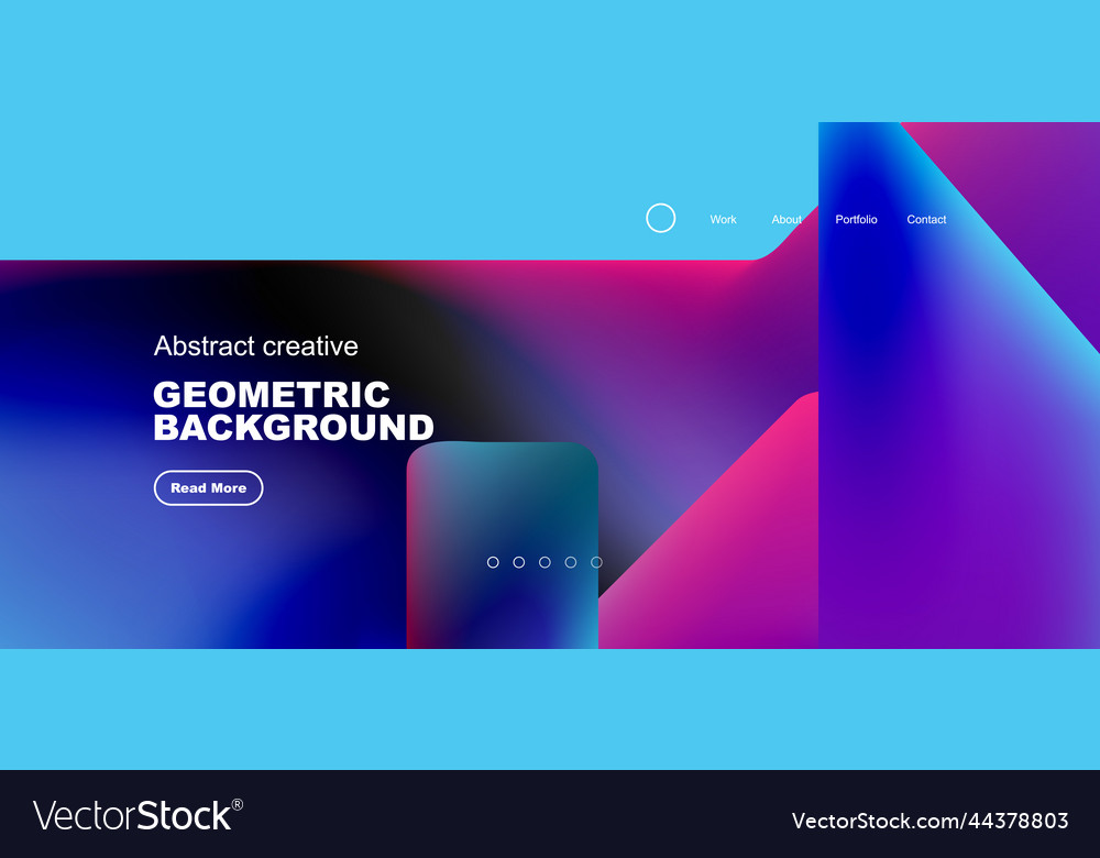 Fluid triangles minimal abstract background