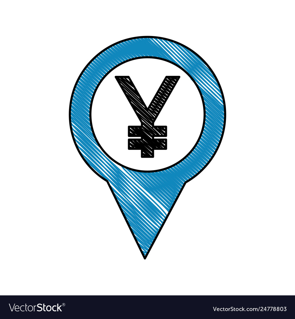 Japanese yen currency pointer location
