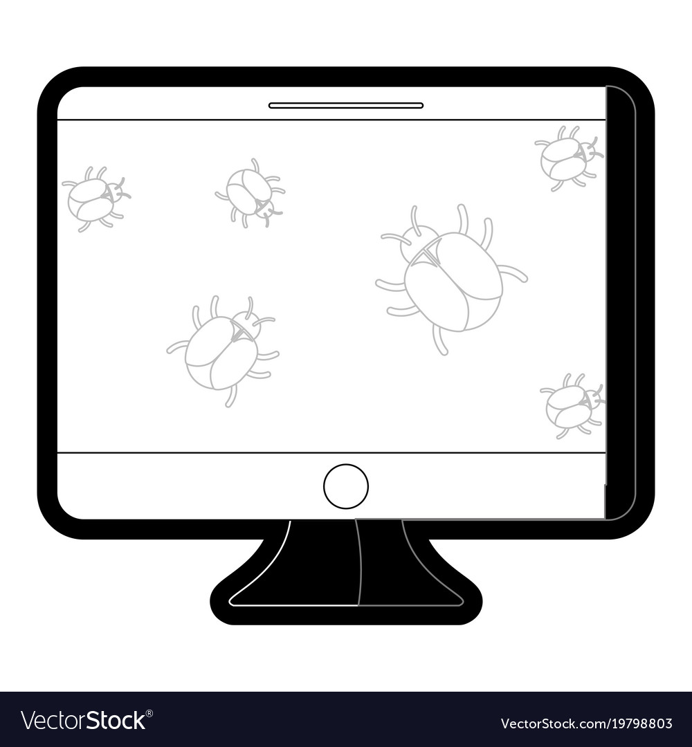 Monitor computer icon