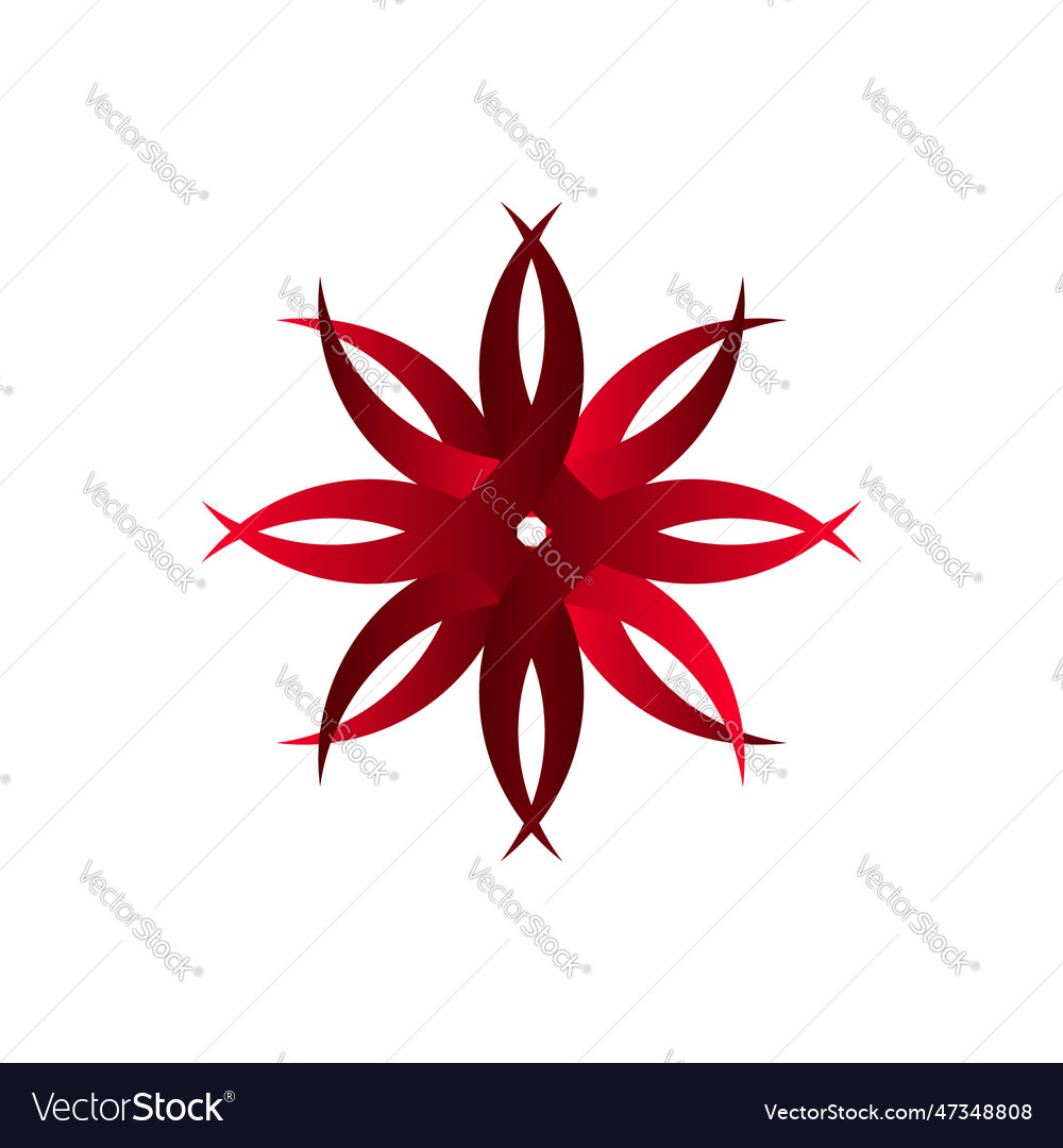 Abstract blossom logo