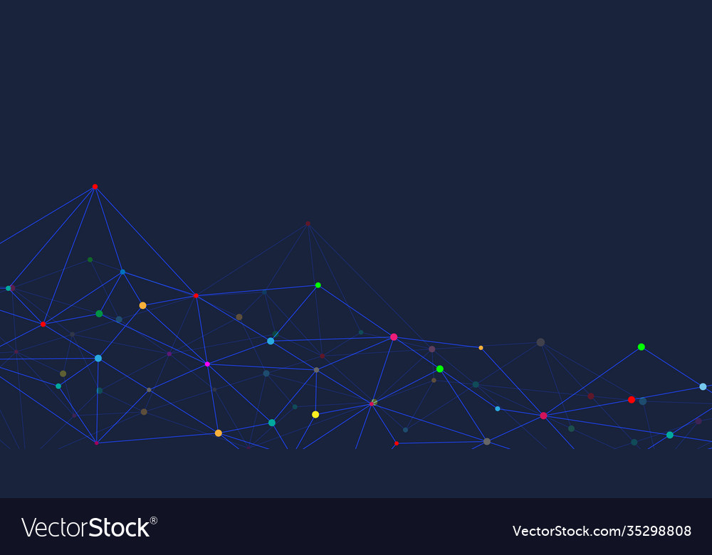 Abstract technology background with connecting