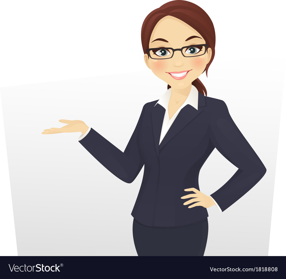 Download Businesswoman Royalty Free Vector Image - VectorStock