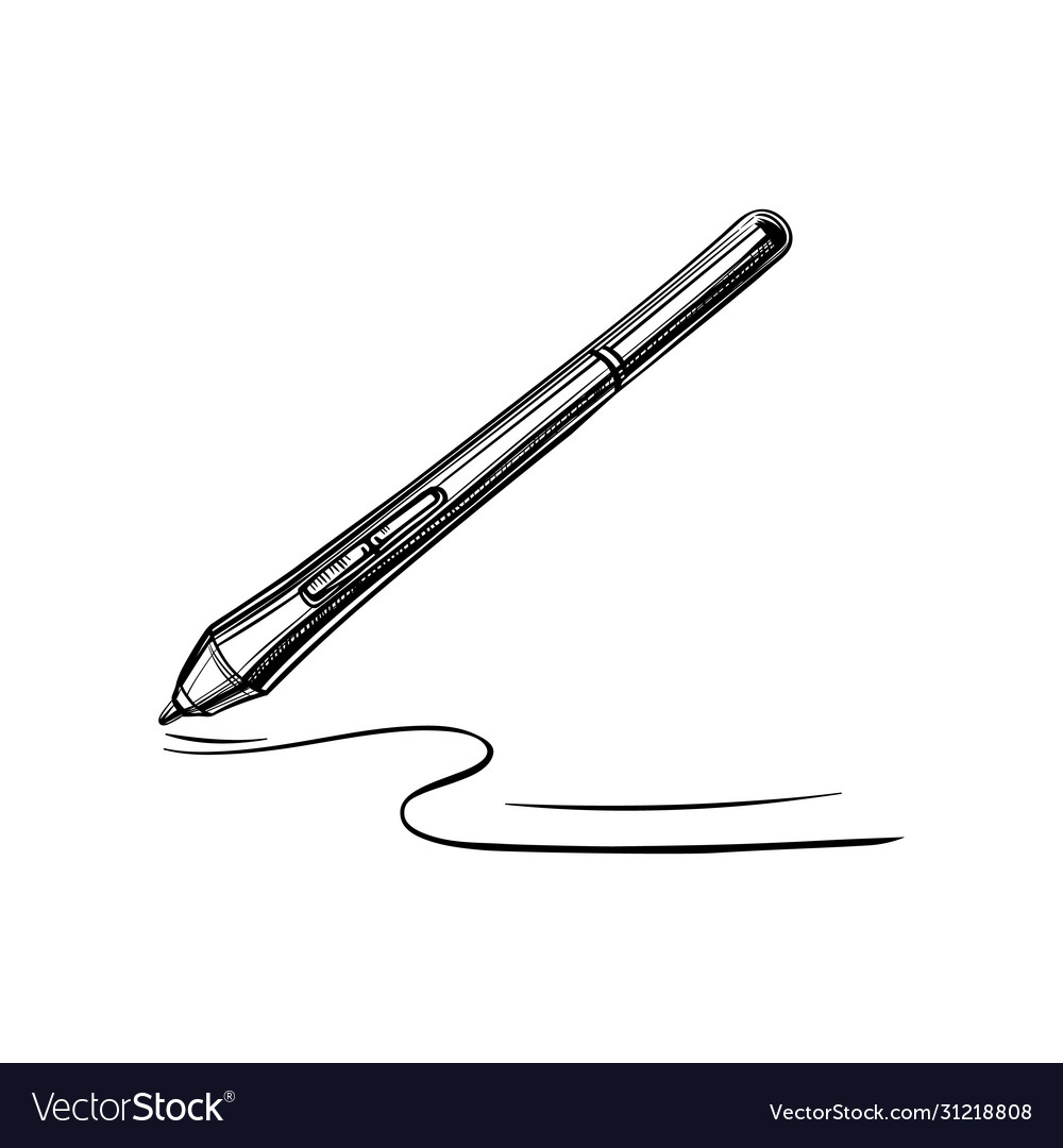 Graphic design instrument stylus pen