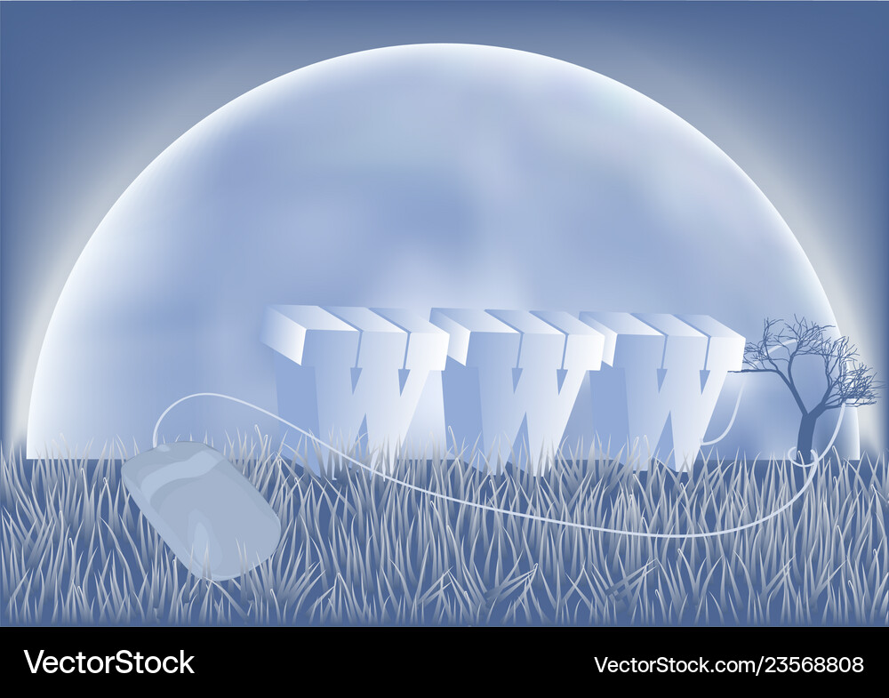 Internet concept Royalty Free Vector Image - VectorStock