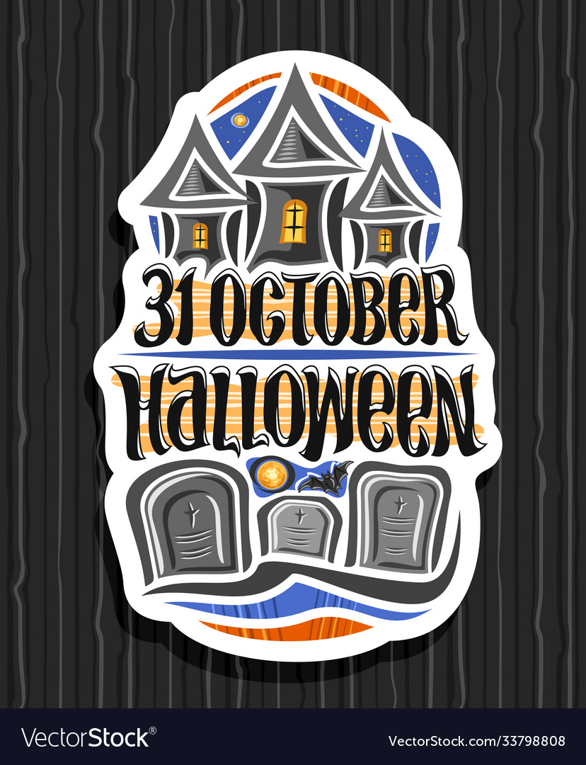 Logo for halloween holiday