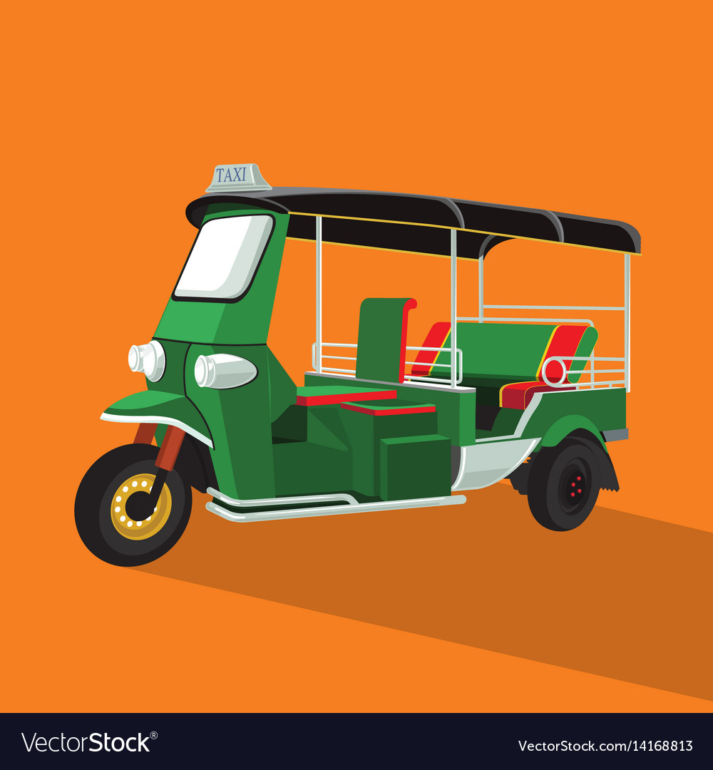 Bunte Thai Tuk-Tuk