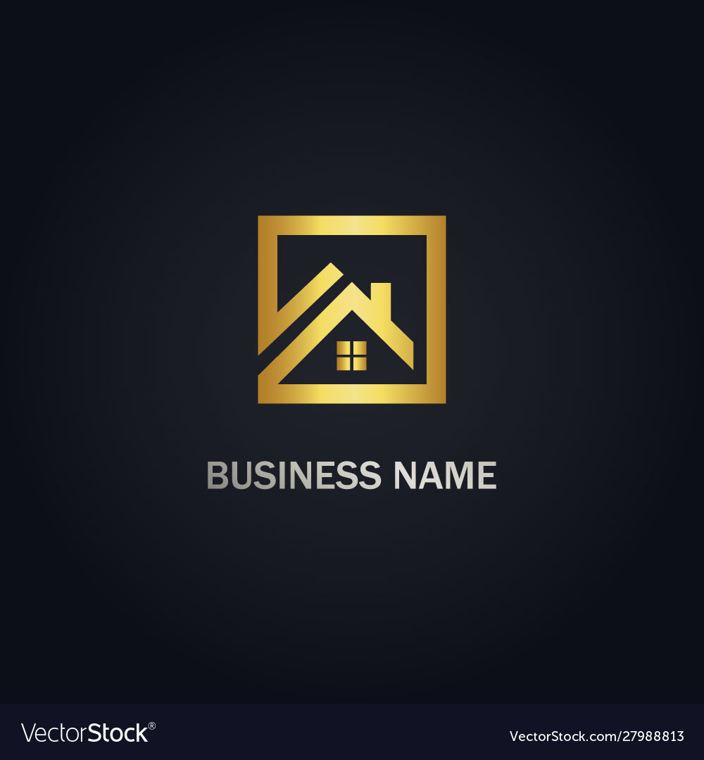 Home realty business company logo