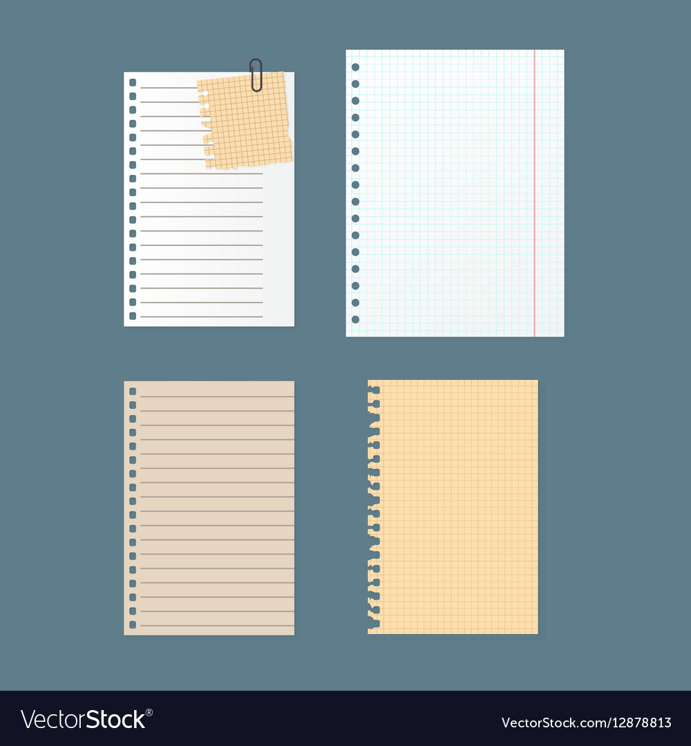 Paper notes sheet for message