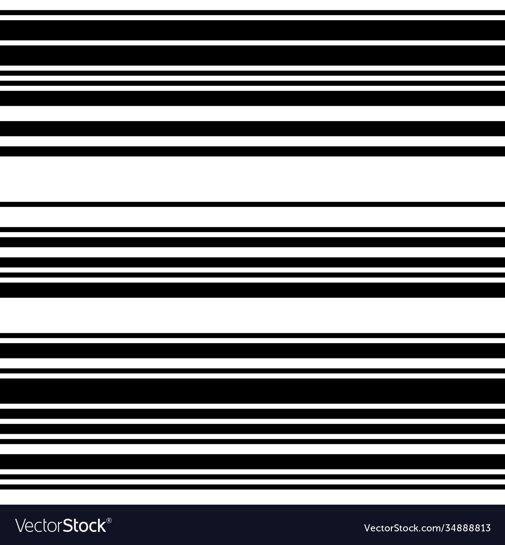 Seamless pattern with horizontal black lines