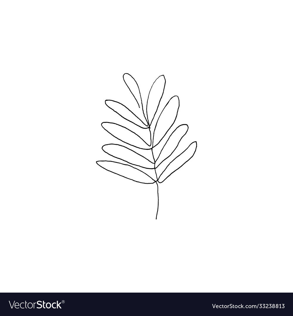Simple continuous line art design