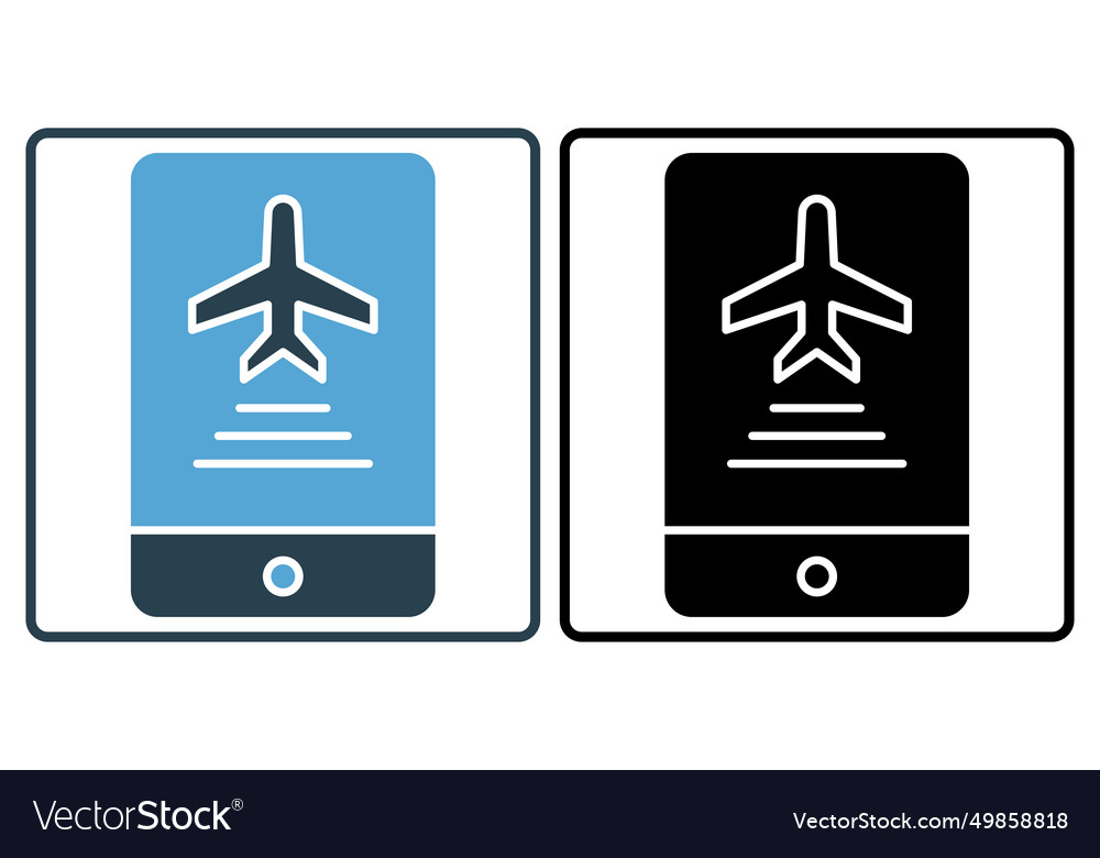 Mobile boarding pass icon related