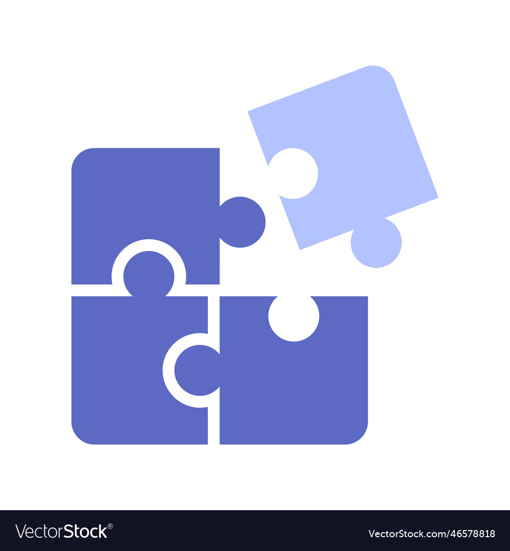 Problem solving glyph icon style illust vector image Problem solving glyph icon style illust
