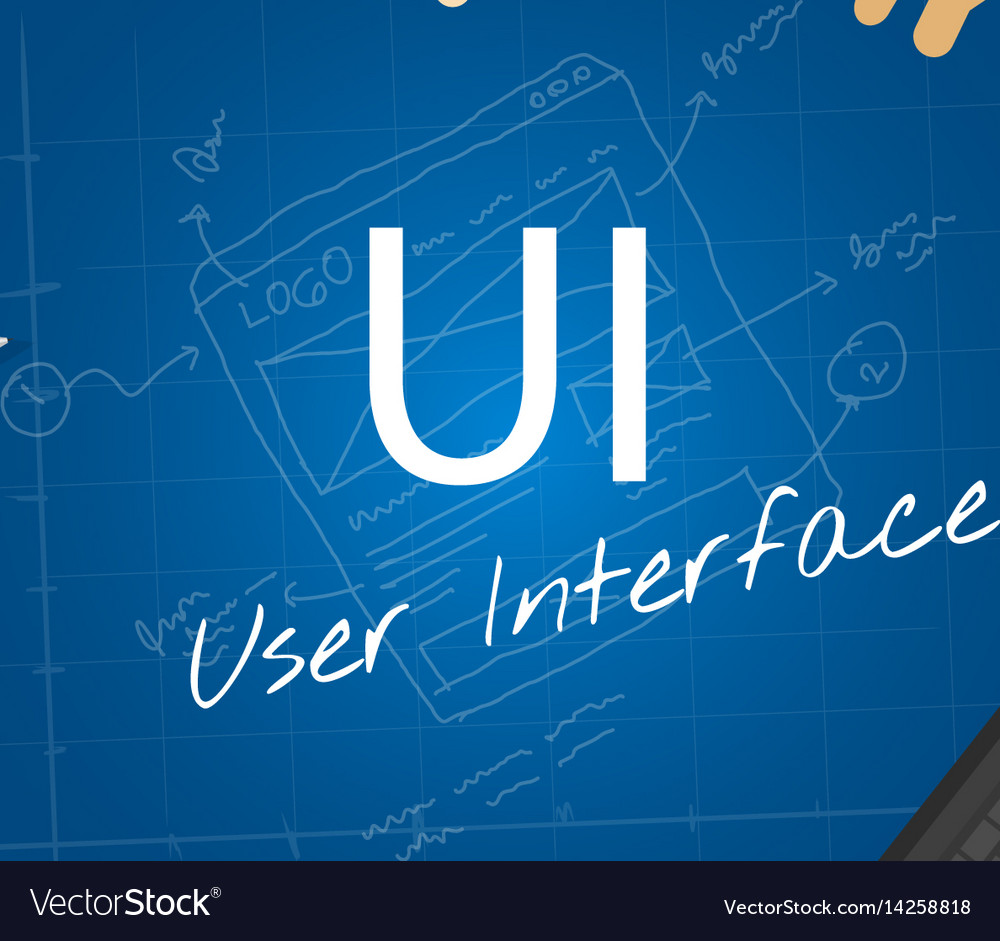 Ui user interface web design concept