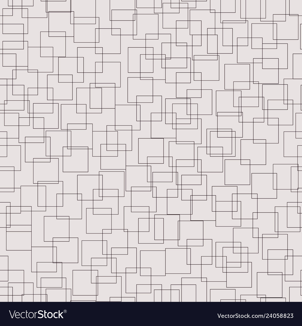 Chaotic Square Grid Pattern