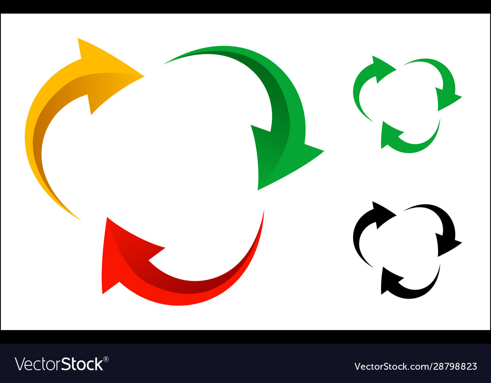Circular Arrows and Circles
