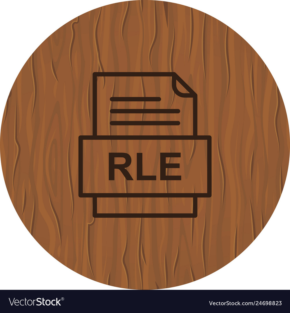 Rle file document icon