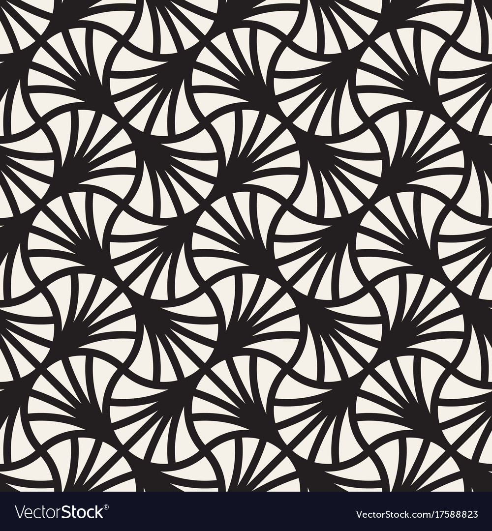 Rounded Line Abstract Pattern