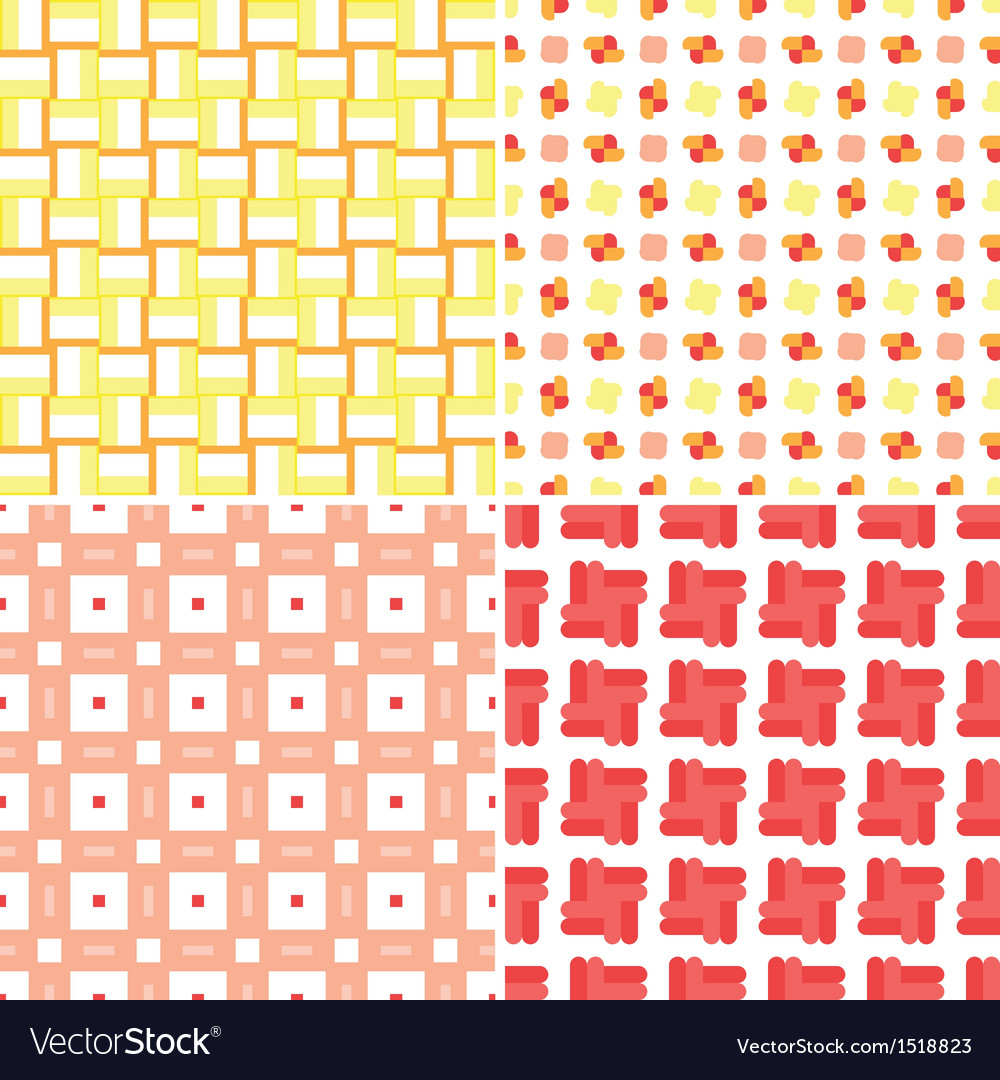 Seamless pattern set