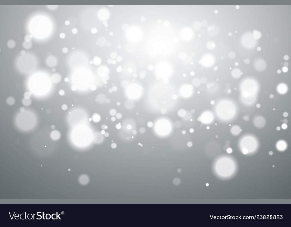 Shining bokeh isolated on transparent background