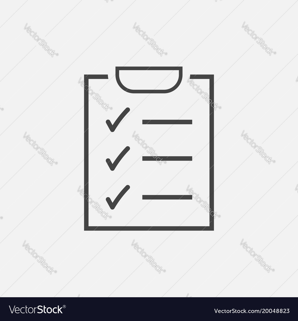 To do list icon with hand drawn text checklist