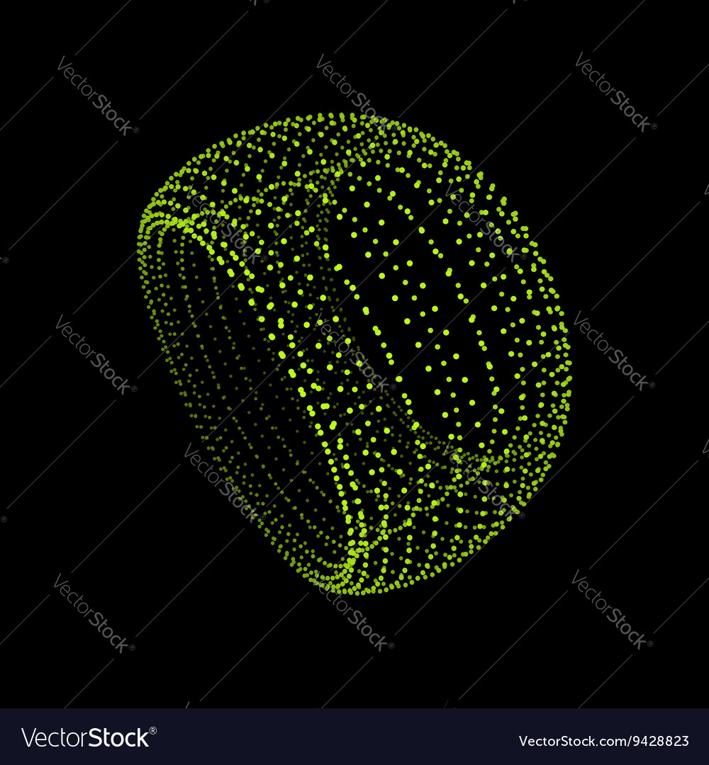 Torus consisting of points 3d grid design