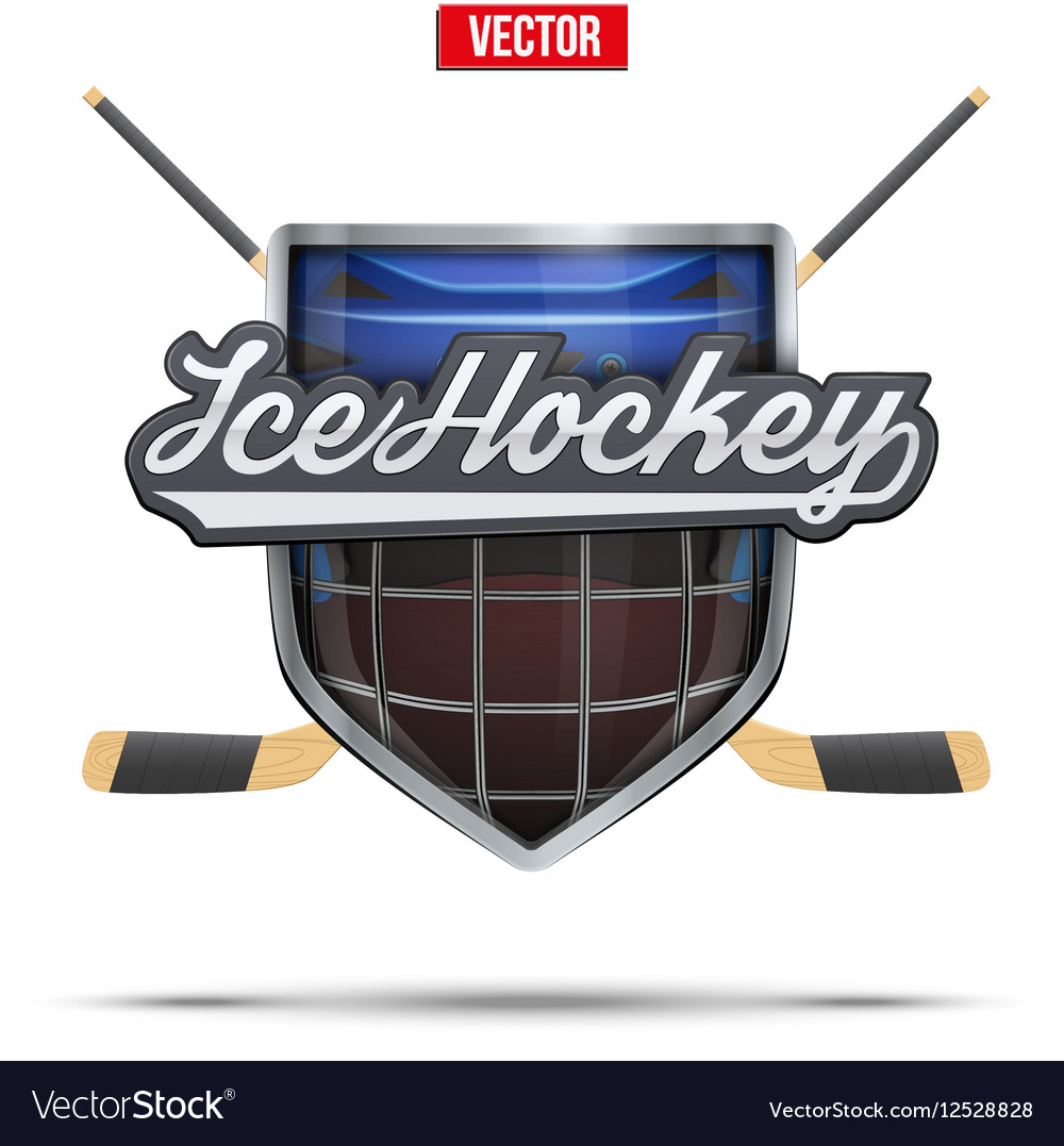 Ice hockey symbol design elements